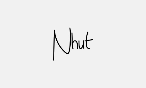 Chữ ký tên Nhut