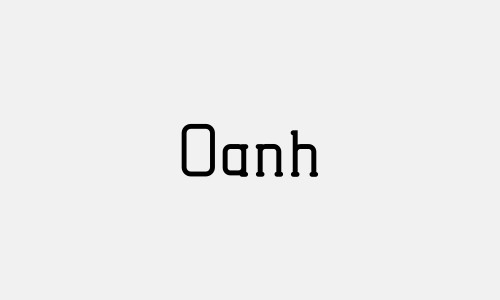 Chữ ký tên Oanh