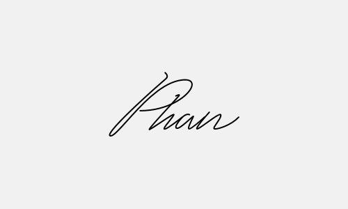 Chữ ký tên Phan