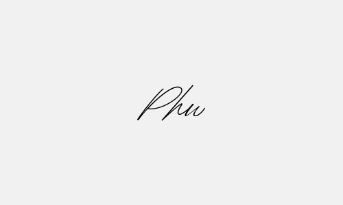 Chữ ký tên Phu