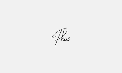 Chữ ký tên Phuc