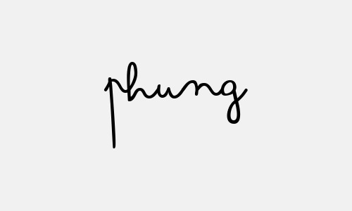 Chữ ký tên Phung