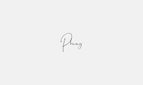 Chữ ký tên Phung