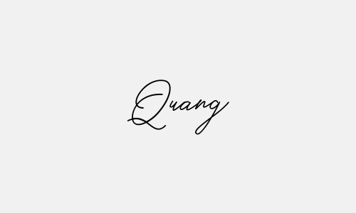 Chữ ký tên Quang