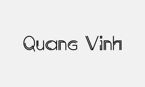 Chữ ký tên Quang Vinh