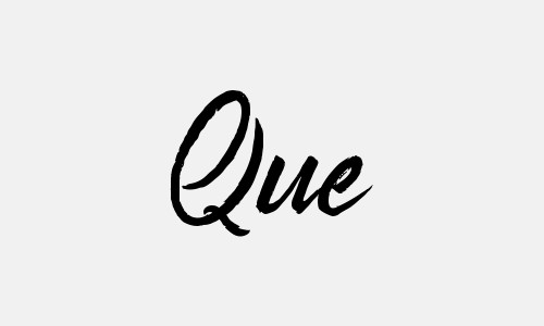 Chữ ký tên Que