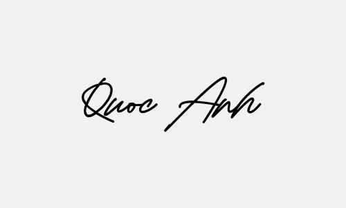Chữ ký tên Quoc Anh