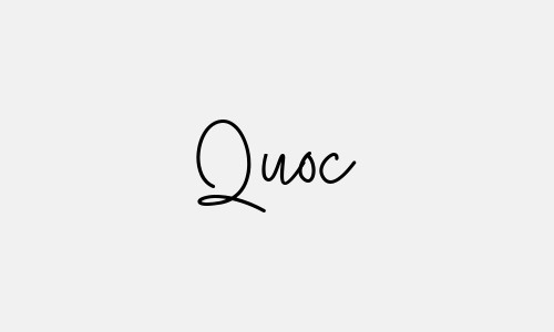Chữ ký tên Quoc