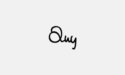 Chữ ký tên Quy