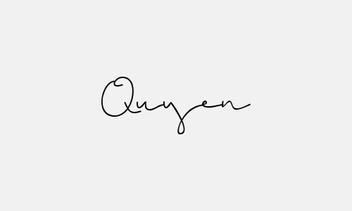 Chữ ký tên Quyen