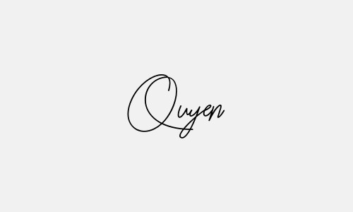 Chữ ký tên Quyen