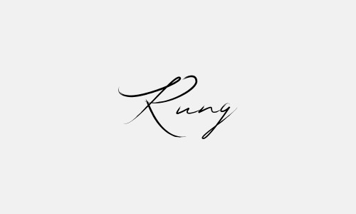 Chữ ký tên Rung