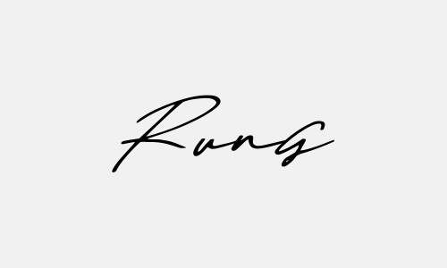 Chữ ký tên Rung