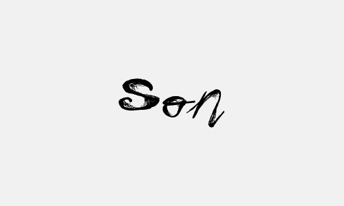 Chữ ký tên Son