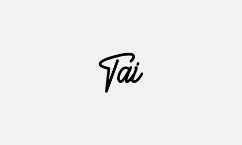 Chữ ký tên Tai