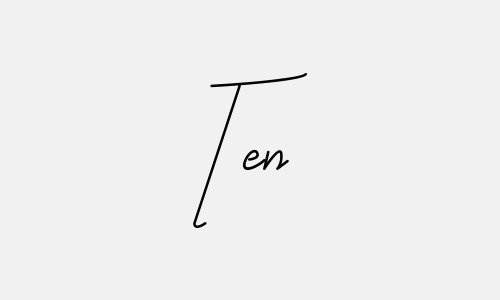 Chữ ký tên Ten