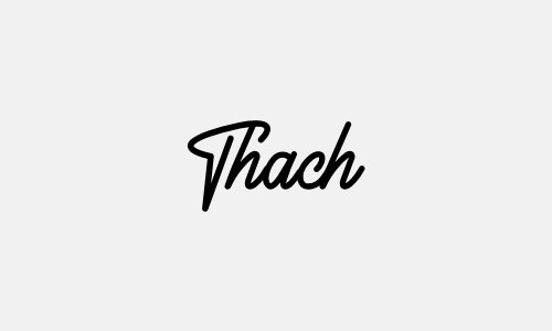Chữ ký tên Thach