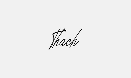 Chữ ký tên Thach