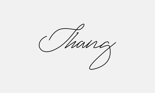 Chữ ký tên Thang