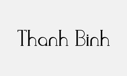 Chữ ký tên Thanh Binh