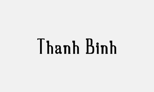 Chữ ký tên Thanh Binh