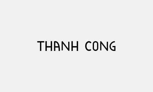 Chữ ký tên Thanh Cong