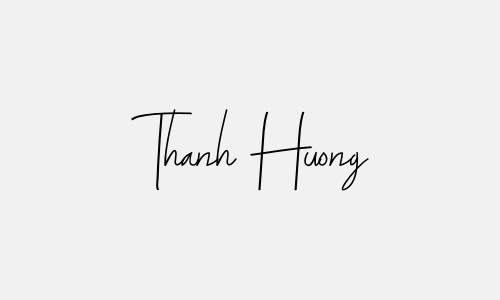 Chữ ký tên Thanh Huong