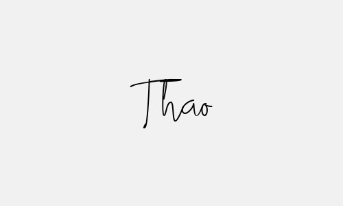 Chữ ký tên Thao