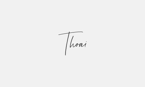 Chữ ký tên Thoai
