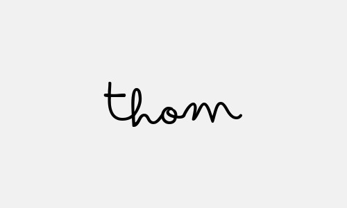 Chữ ký tên Thom