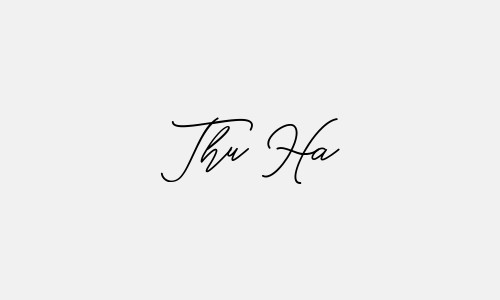 Chữ ký tên Thu Ha