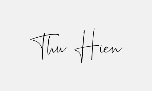 Chữ ký tên Thu Hien