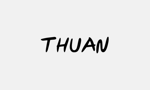 Chữ ký tên Thuan