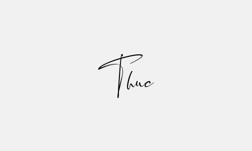 Chữ ký tên Thuc