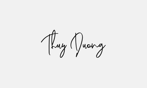 Chữ ký tên Thuy Duong