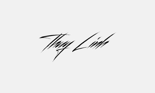 Chữ ký tên Thuy Linh