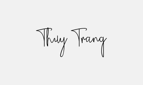 Chữ ký tên Thuy Trang