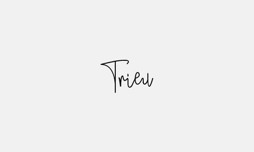 Chữ ký tên Trieu