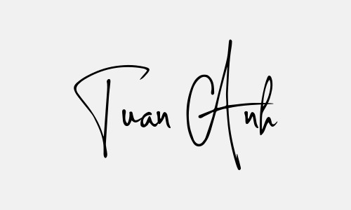Chữ ký tên Tuan Anh