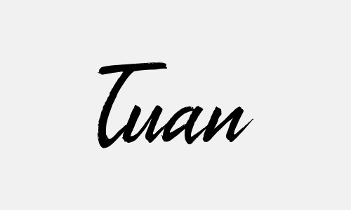 Chữ ký tên Tuan