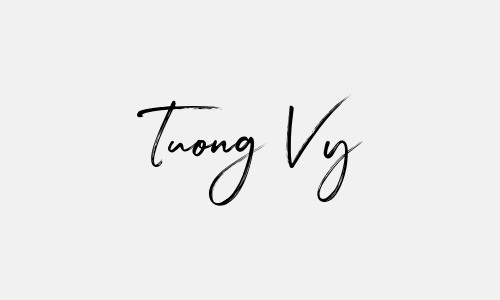 Chữ ký tên Tuong Vy