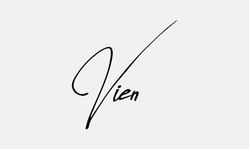 Chữ ký tên Vien