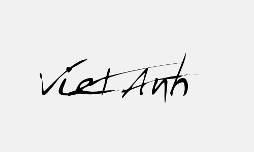 Chữ ký tên Viet Anh