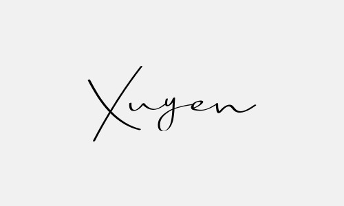 Chữ ký tên Xuyen