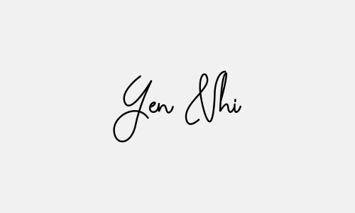 Chữ ký tên Yen Nhi