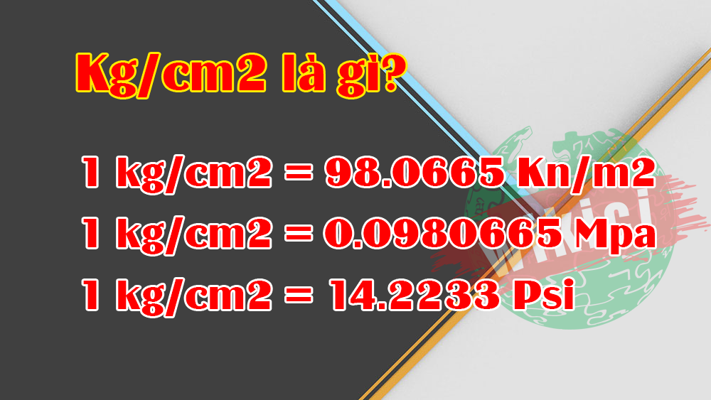 Đổi kg/cm2 sang kn/m2