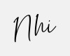 Chữ ký tên Nhi - Các mẫu chữ ký tên Nhi đẹp nhất