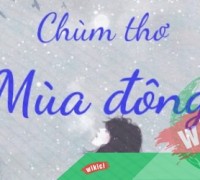 Những bài thơ hay nhất về mùa đông buồn và lạnh lẽo