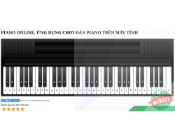Piano Online, Ứng dụng chơi đàn Piano trên máy tính