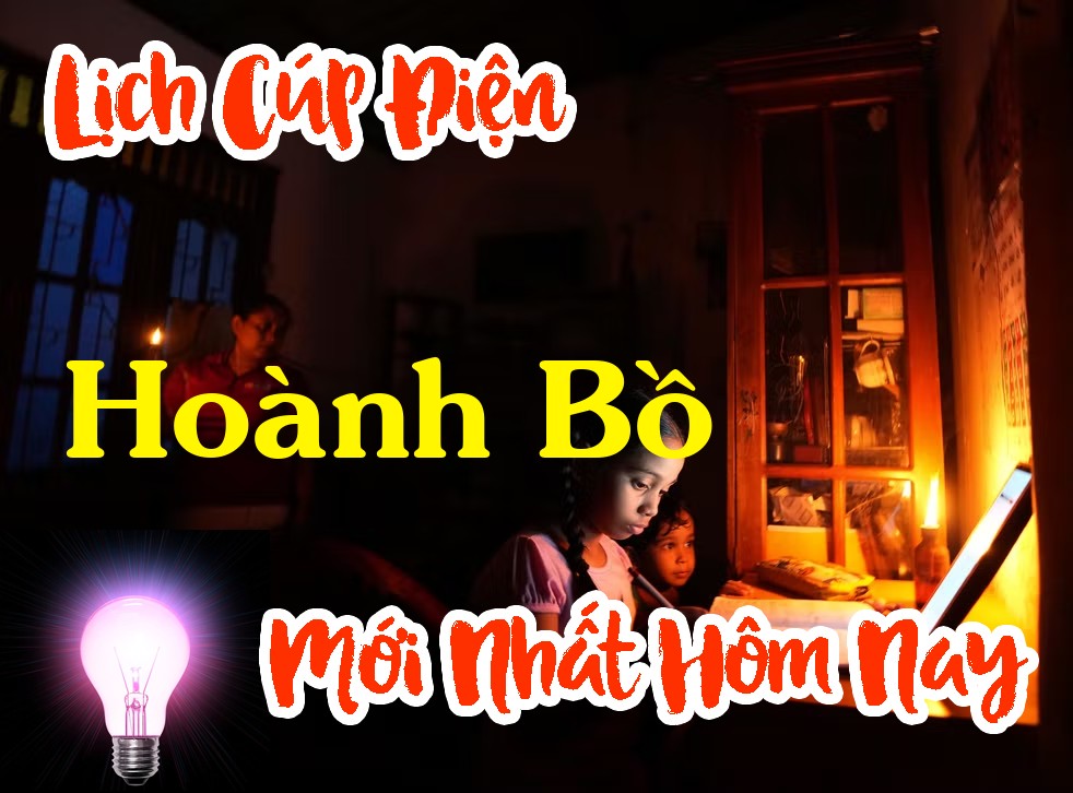 Lịch cúp điện Hoành Bồ - Quảng Ninh